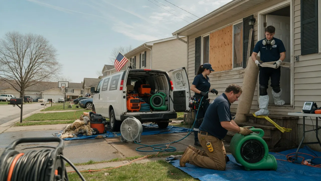 Water Damage Restoration in Wauregan, CT near me